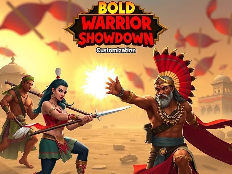 Bold Warrior Showdown character customization options